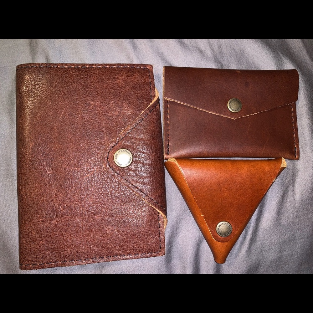 Portland Leather Goods Accessory Bundle
